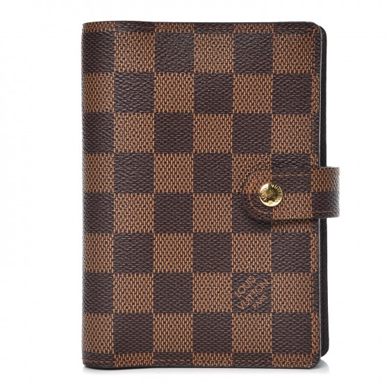 Louis Vuitton Damier Ebene Small Ring Agenda Cover 1 of 6