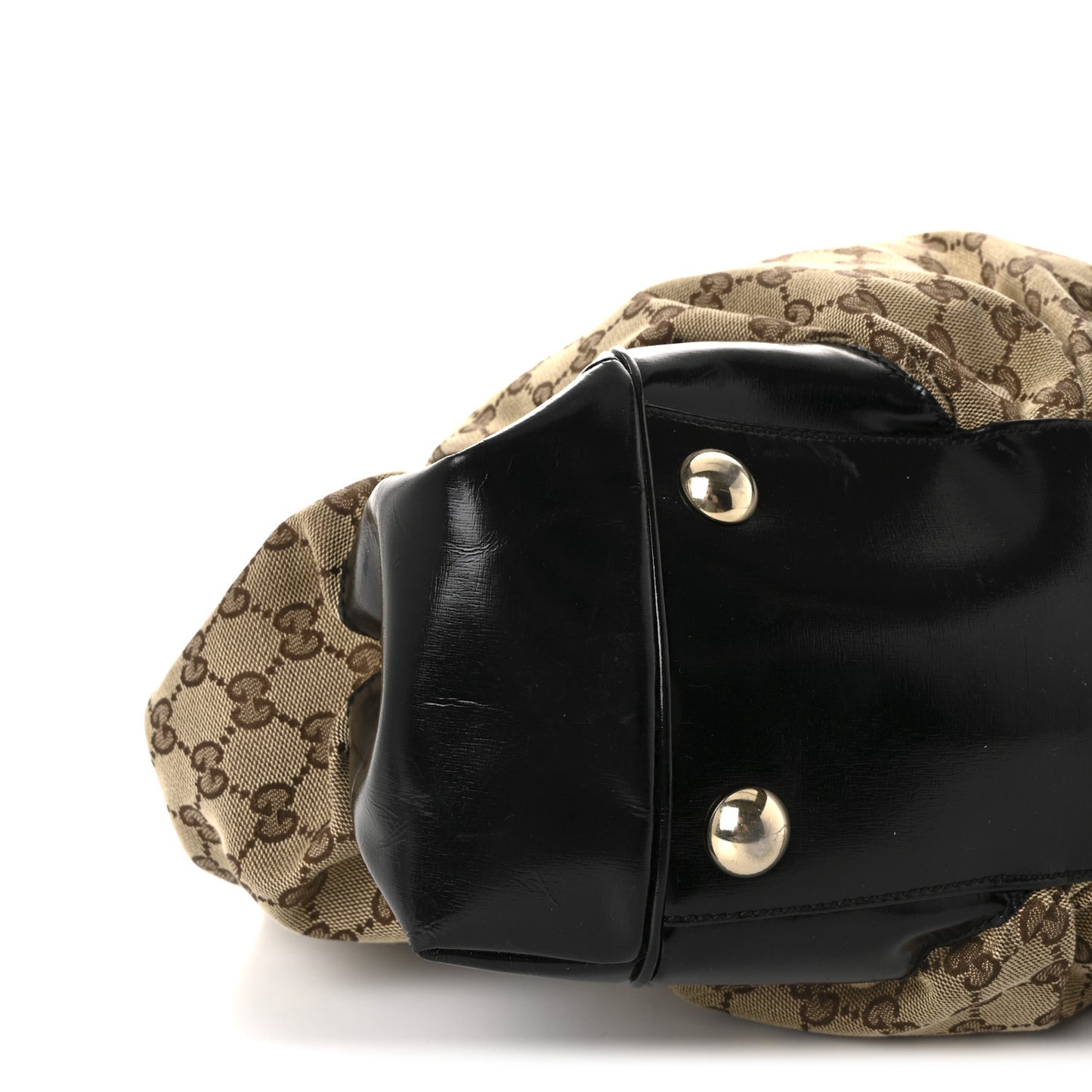 Monogram Large Full Moon Tote  Black