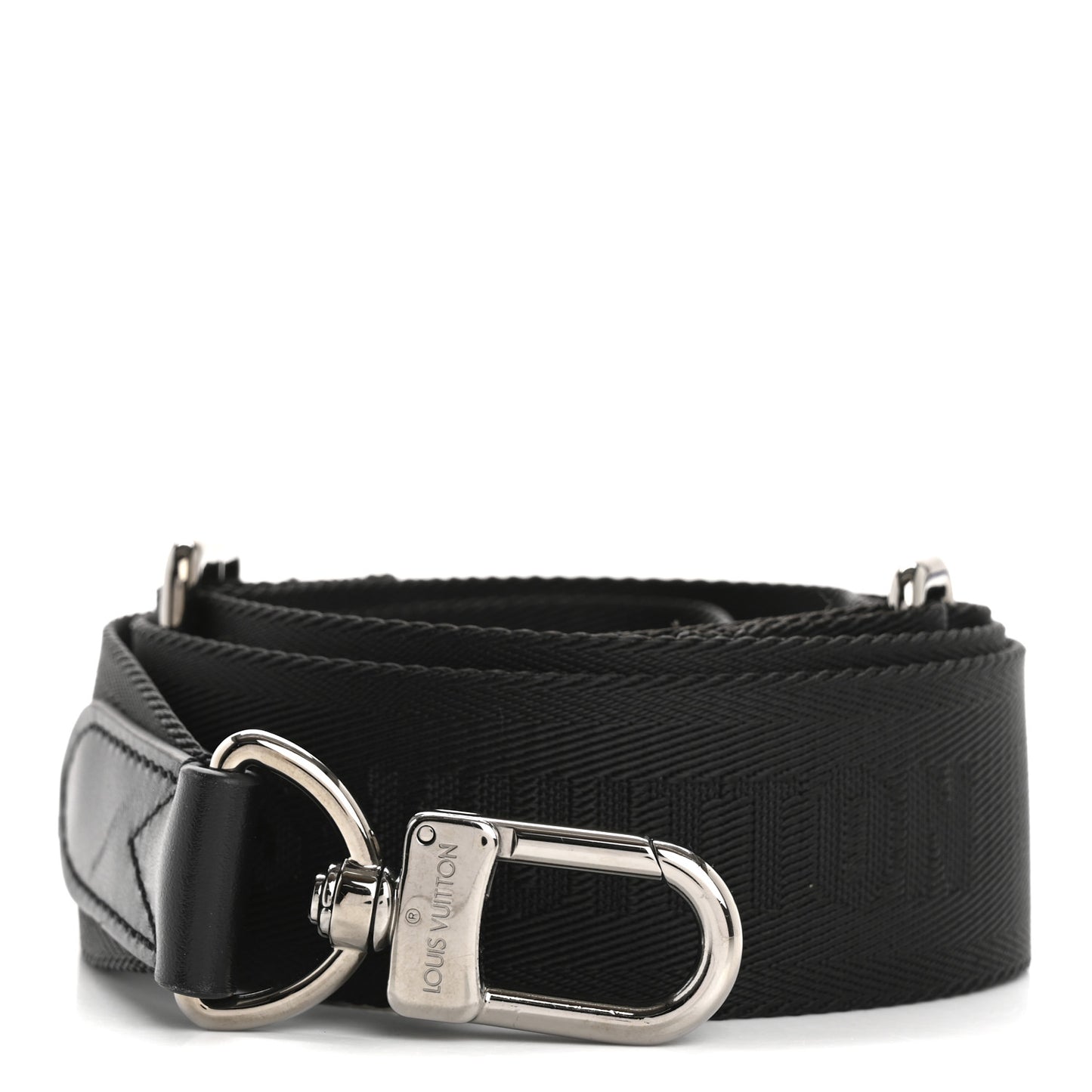 Nylon Petite Malle Souple Shoulder Strap Black