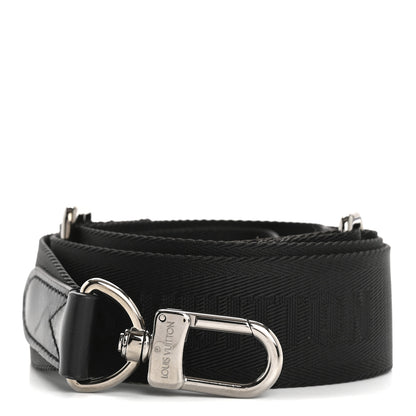 Louis Vuitton Nylon Petite Malle Souple Shoulder Strap Black 1 of 4