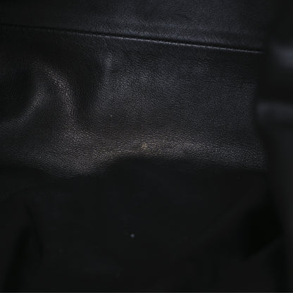 Bottega Veneta Smooth Butter Calf The Pouch Oversized Clutch Black 10 of 11