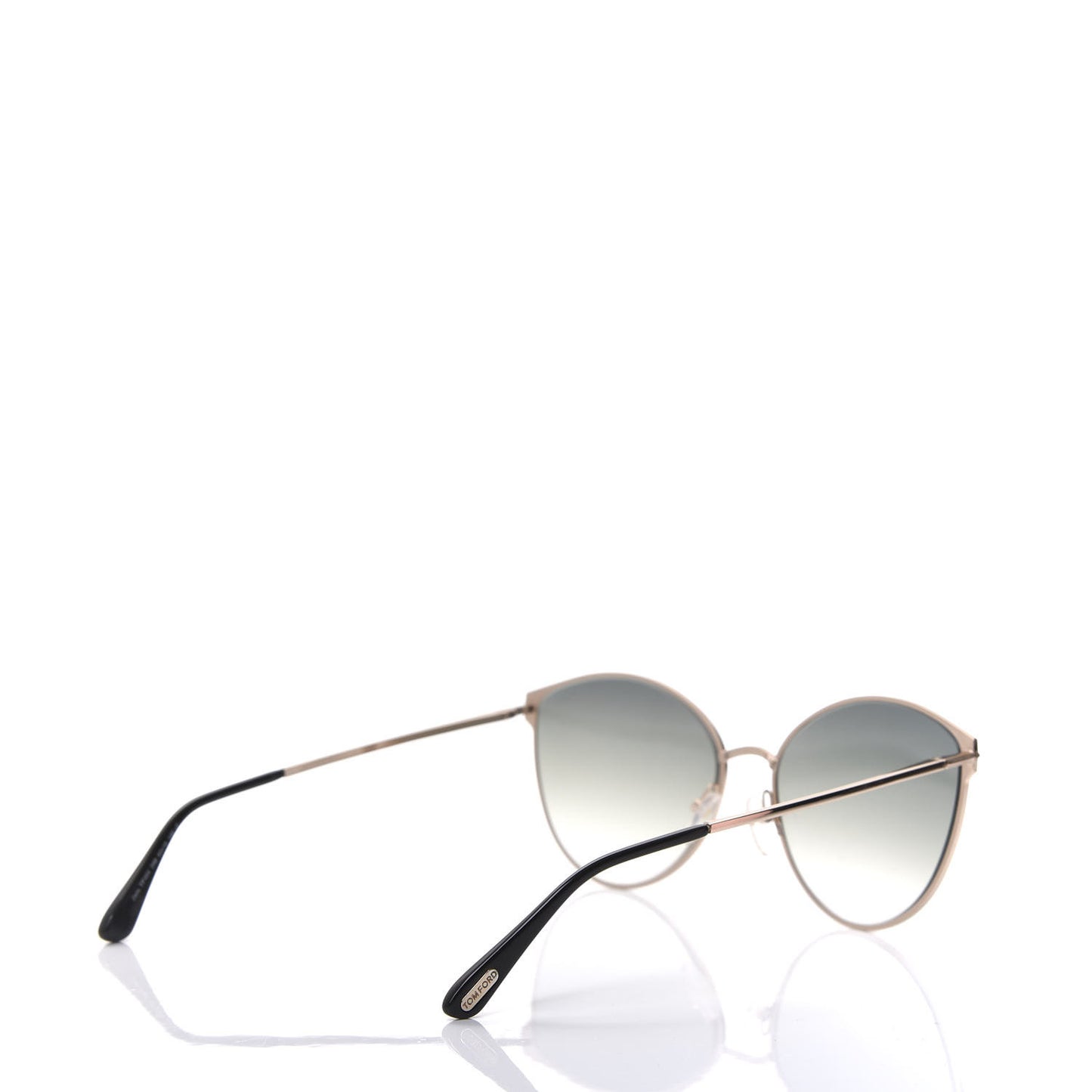 Metal Cat Eye Zeila Sunglasses TF654 Gold