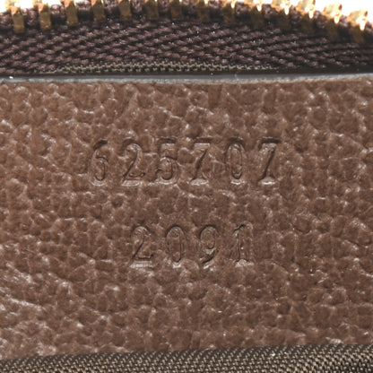 Gucci GG Supreme Monogram Web Ophidia Dome Key Pouch Beige New Acero 7 of 7