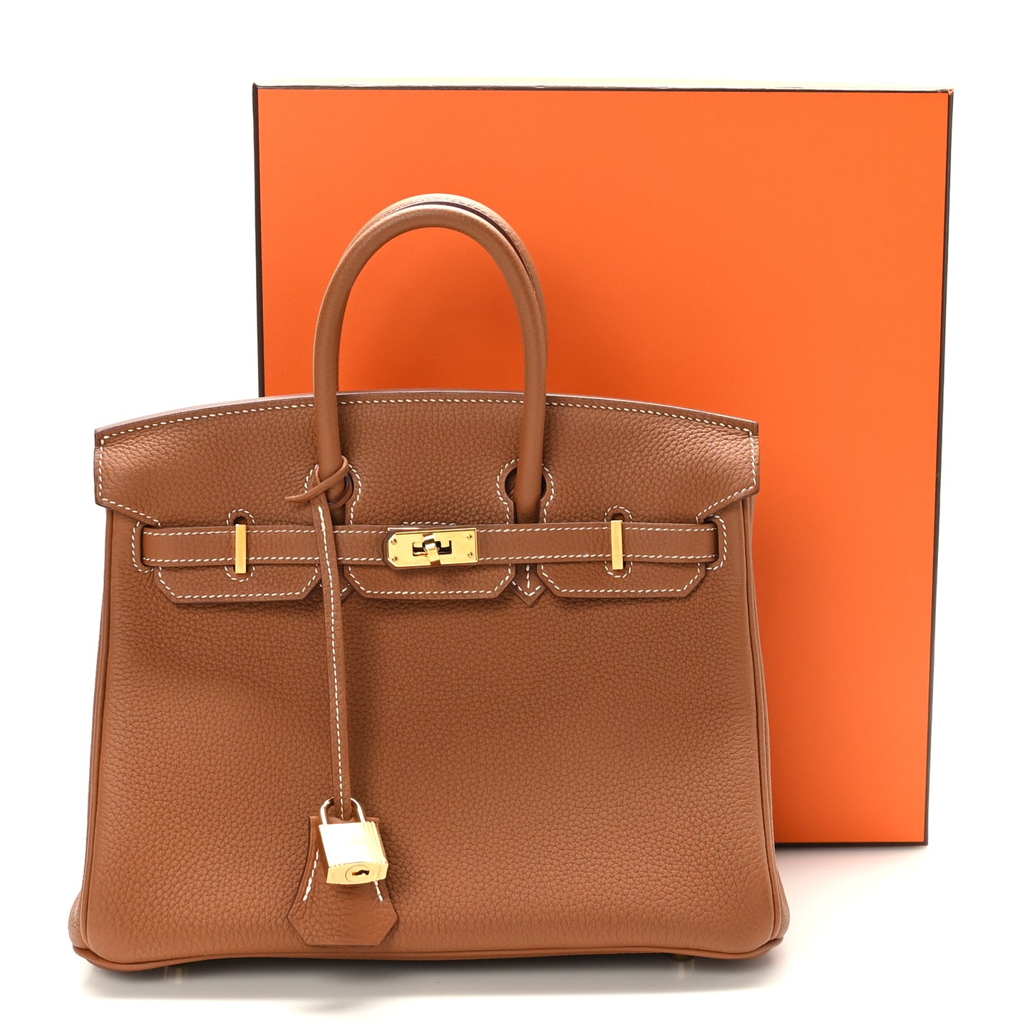 Togo Birkin 25 Gold