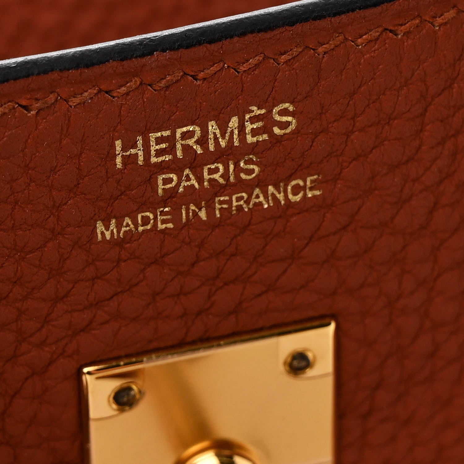 Hermes Togo Birkin 25 Cuivre 6 of 10