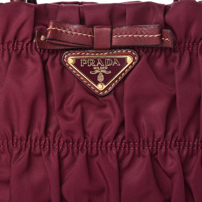 Prada Tessuto Nylon Gaufre Tote Barolo 8 of 11