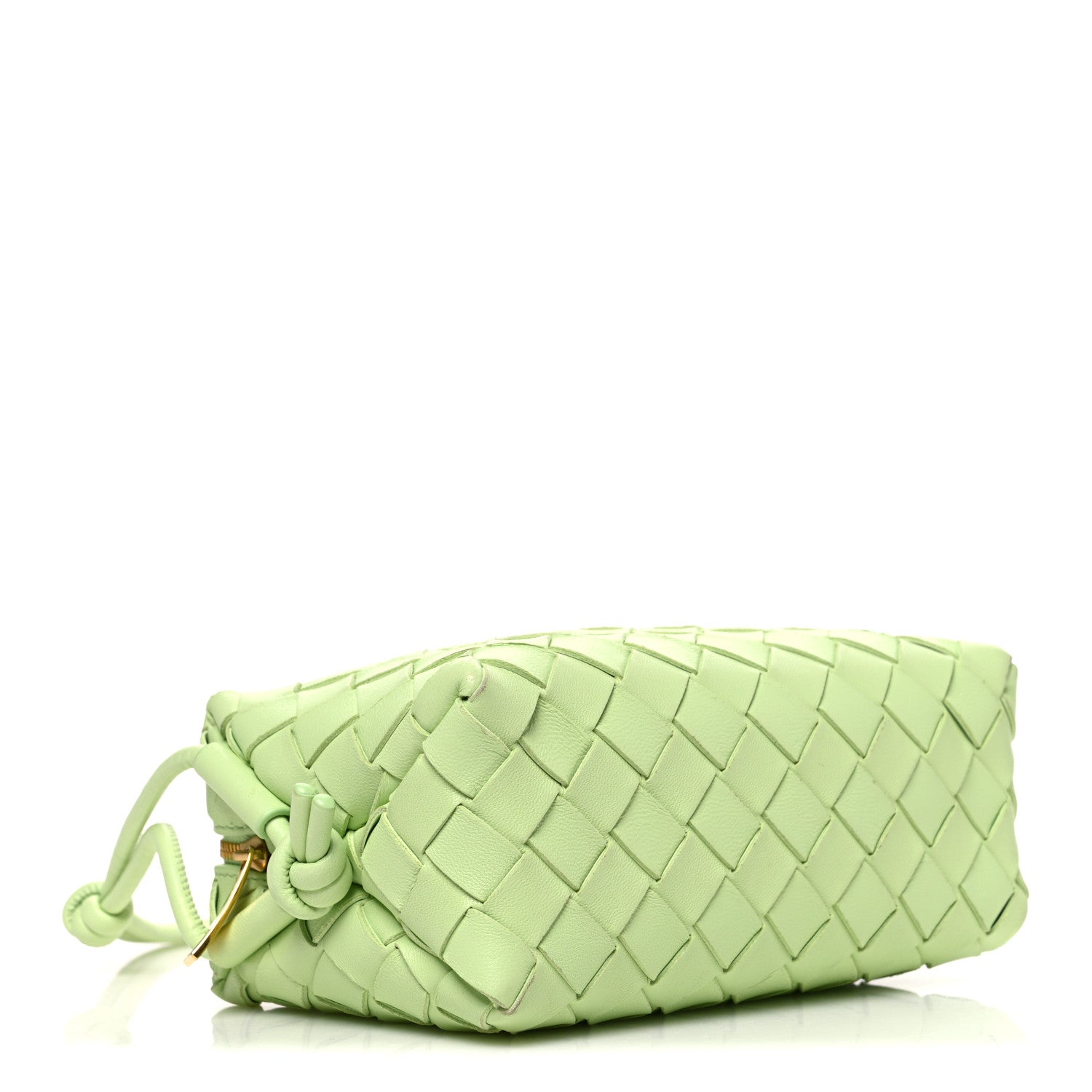 Bottega Veneta Nappa Intrecciato Mini Loop Camera Bag Fennel 3 of 8