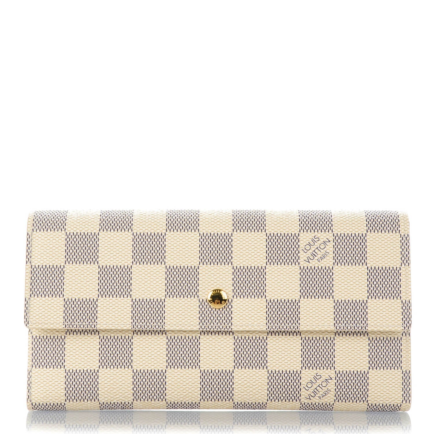 Louis Vuitton Damier Azur Porte Tresor International Wallet 1 of 7