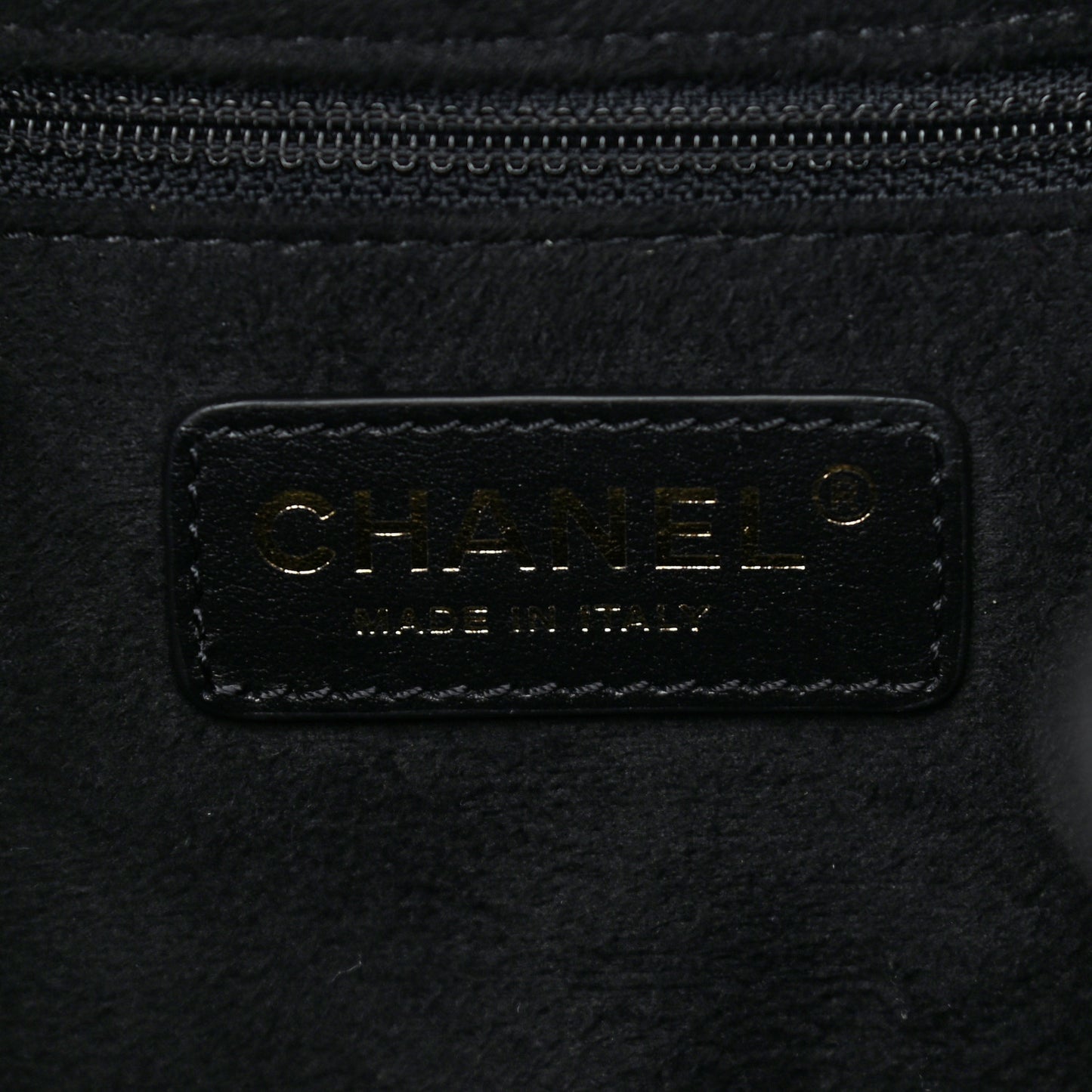 Caviar Deauville Drawstring Backpack Black