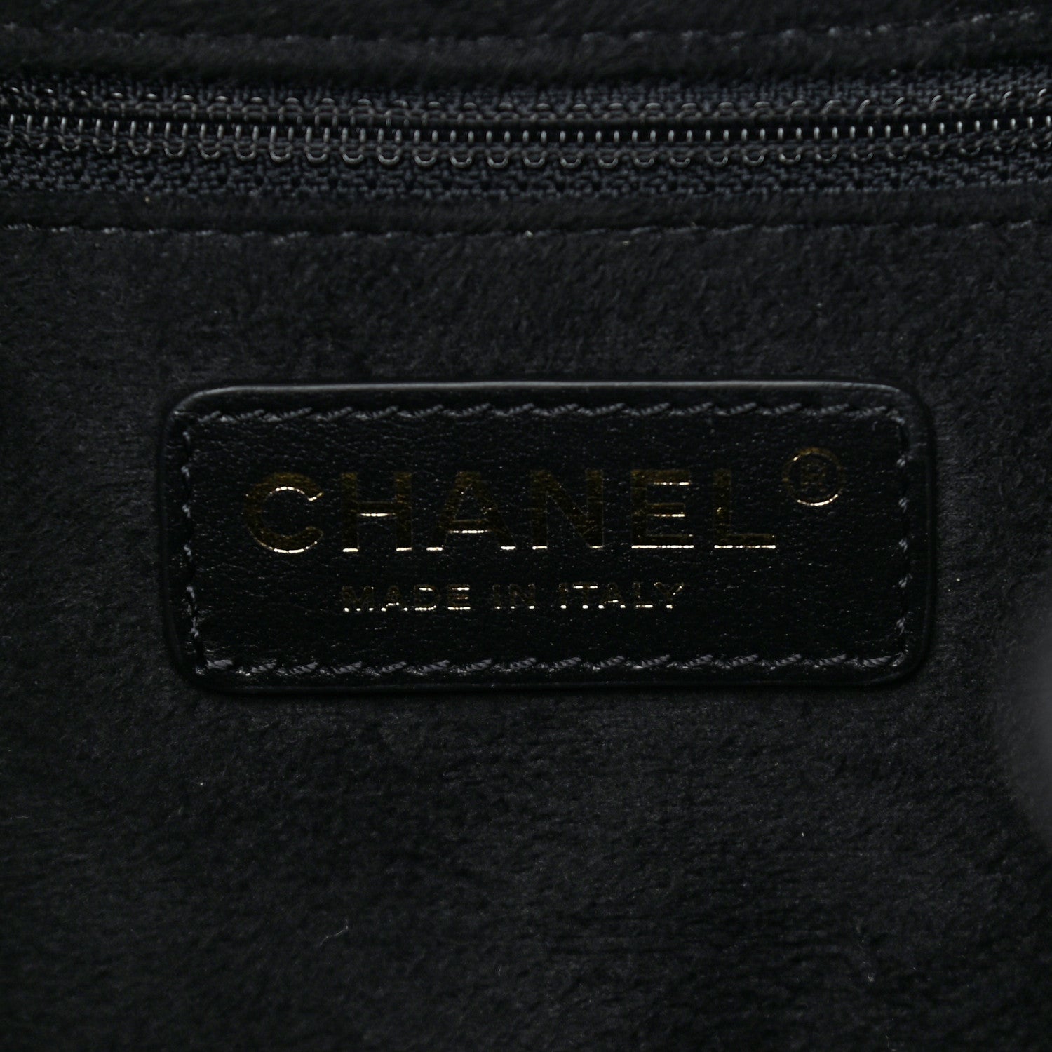 Chanel Caviar Deauville Drawstring Backpack Black 6 of 10