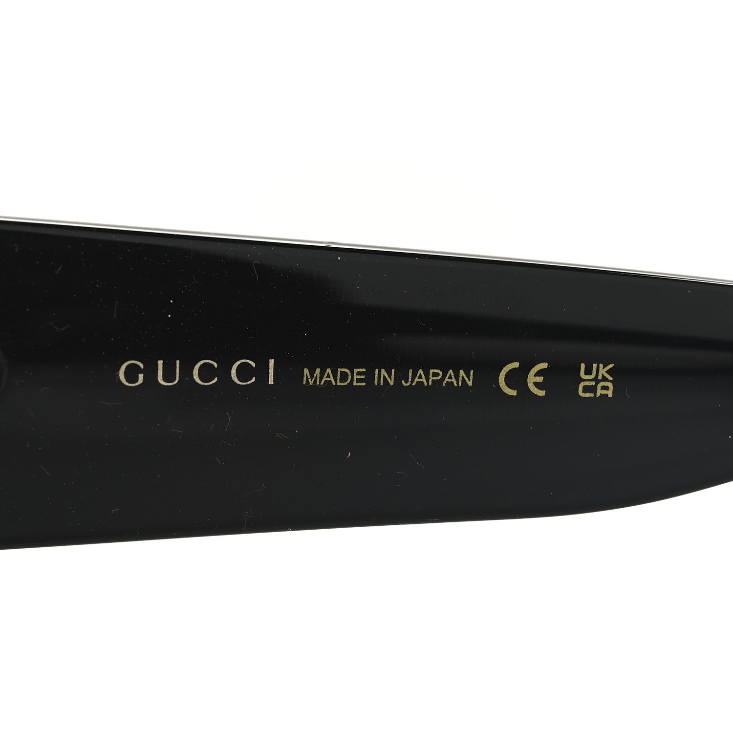 Gucci Acetate Square Frame Sunglasses GG0142SAN Black 6 of 7