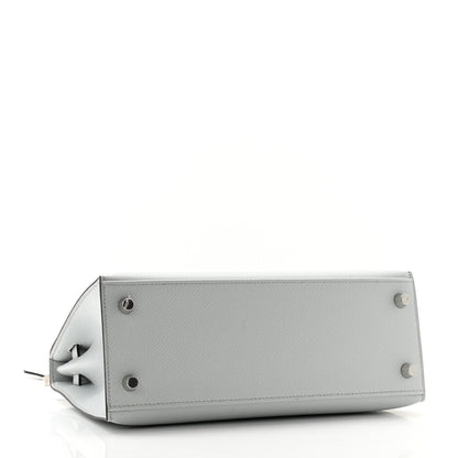 Hermes Epsom Kelly Sellier 25 Gris Platine 4 of 10