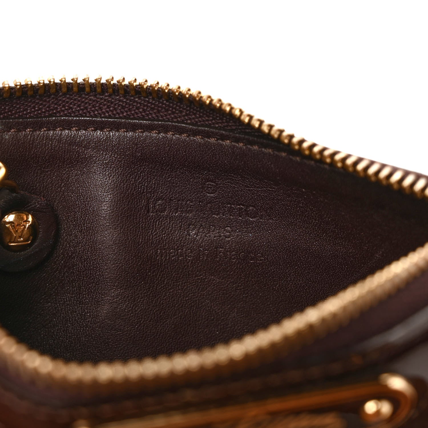 Louis Vuitton Vernis Key Pouch Amarante 6 of 7