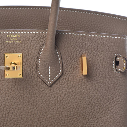 Hermes Togo Birkin 25 Etoupe 25 of 37