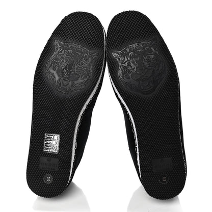 Gucci Velluto Marmara Pearl Embellished Womens Loafers 35 Black 4 of 4