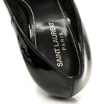 Saint Laurent Patent Calfskin Opyum 110 Pumps 39.5 Black 7 of 10