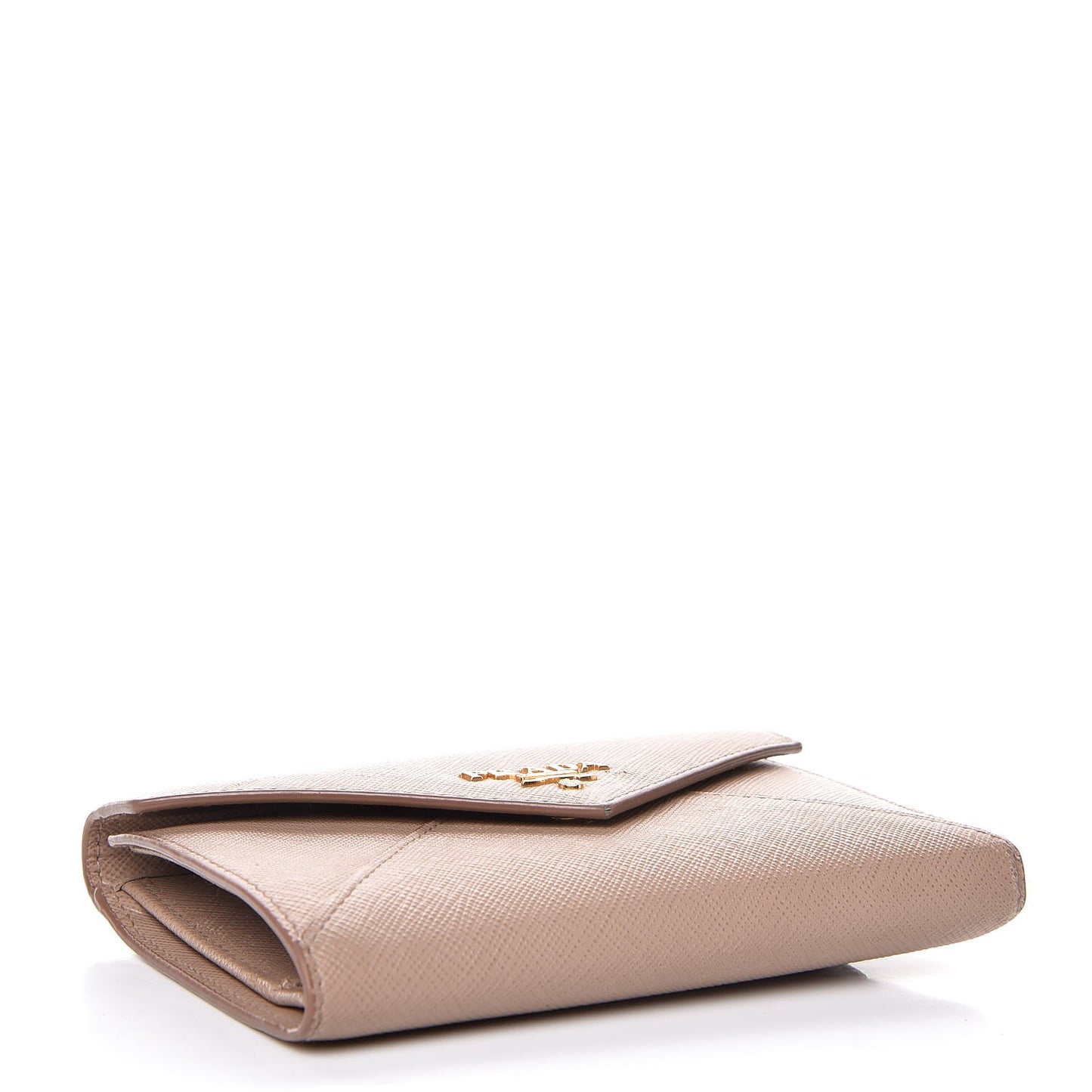 Saffiano Compact Envelope Wallet Cammeo