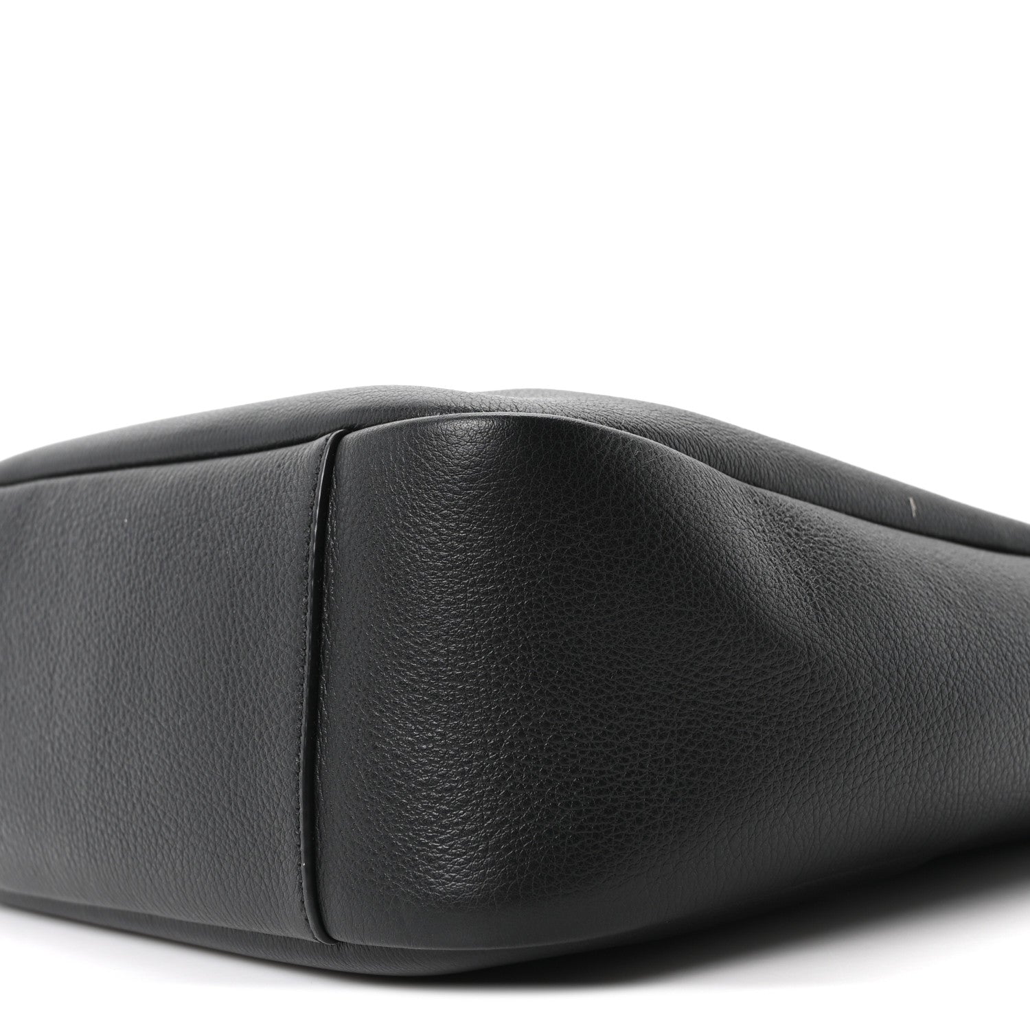 Saint Laurent Smooth Calfskin Small Le 5 A 7 Soft Hobo Black 10 of 10