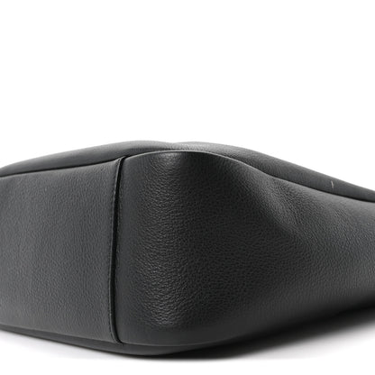 Saint Laurent Smooth Calfskin Small Le 5 A 7 Soft Hobo Black 10 of 10