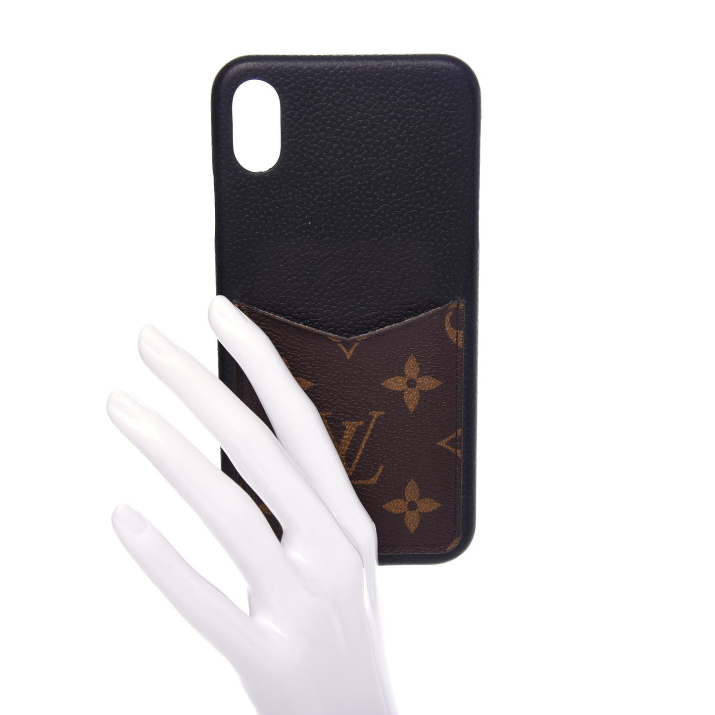 Monogram iPhone XS Max Bumper Black
