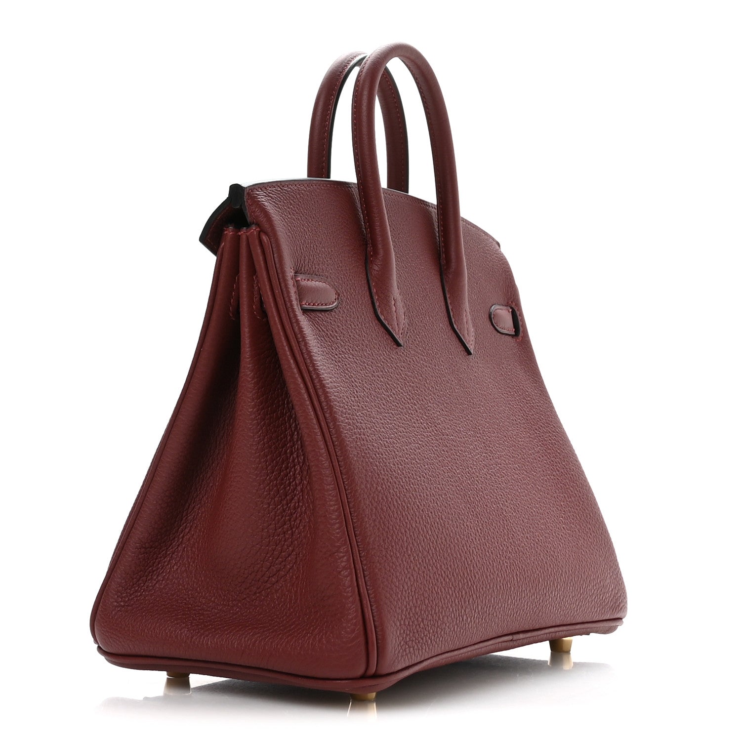 Hermes Togo Birkin 25 Rouge H 3 of 11