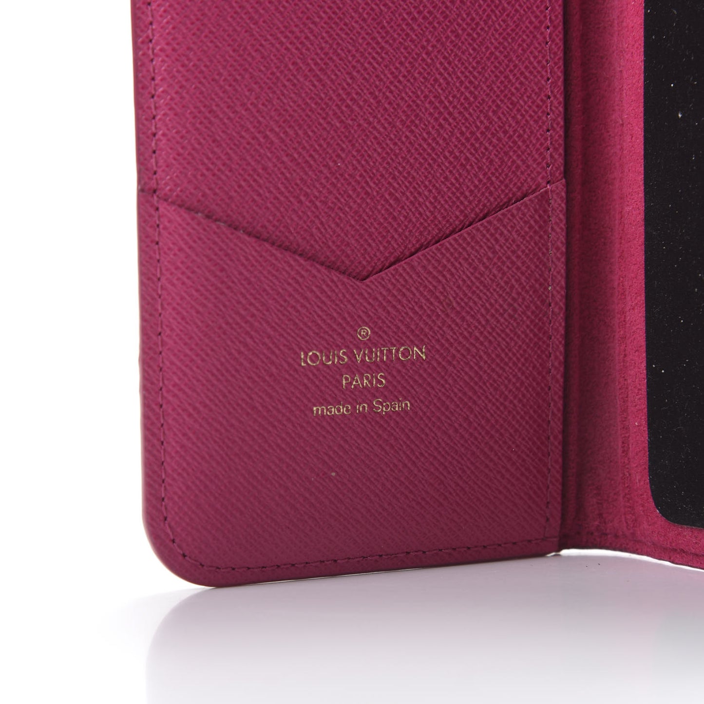 Monogram iPhone X Folio Case Rose Pop