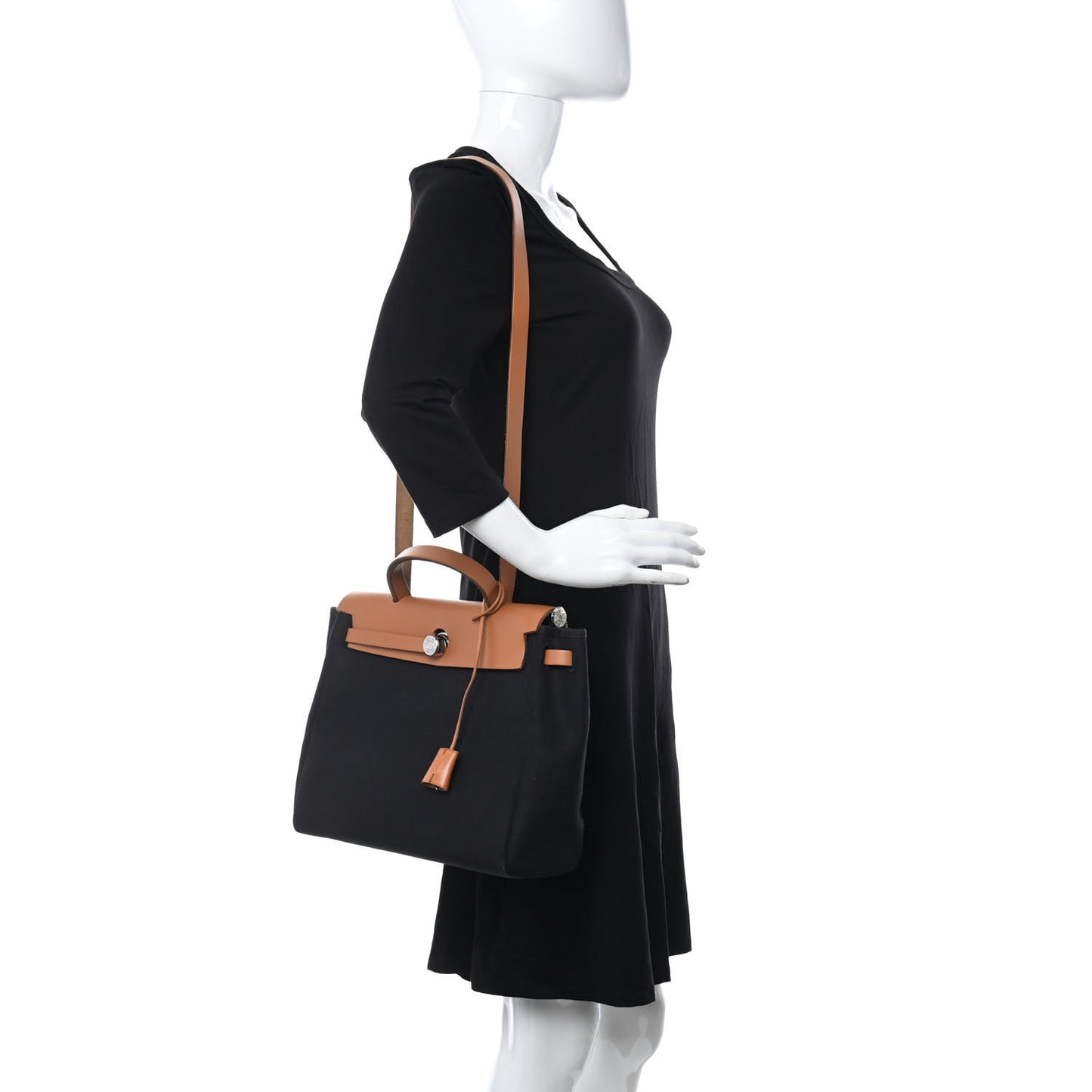 Barenia Toile Herbag 2 in 1 PM Black