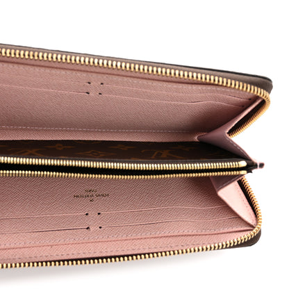Louis Vuitton Monogram Clemence Wallet Rose Ballerine 5 of 10