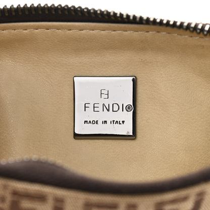 Fendi Zucchino Pochette Dark Brown 5 of 11