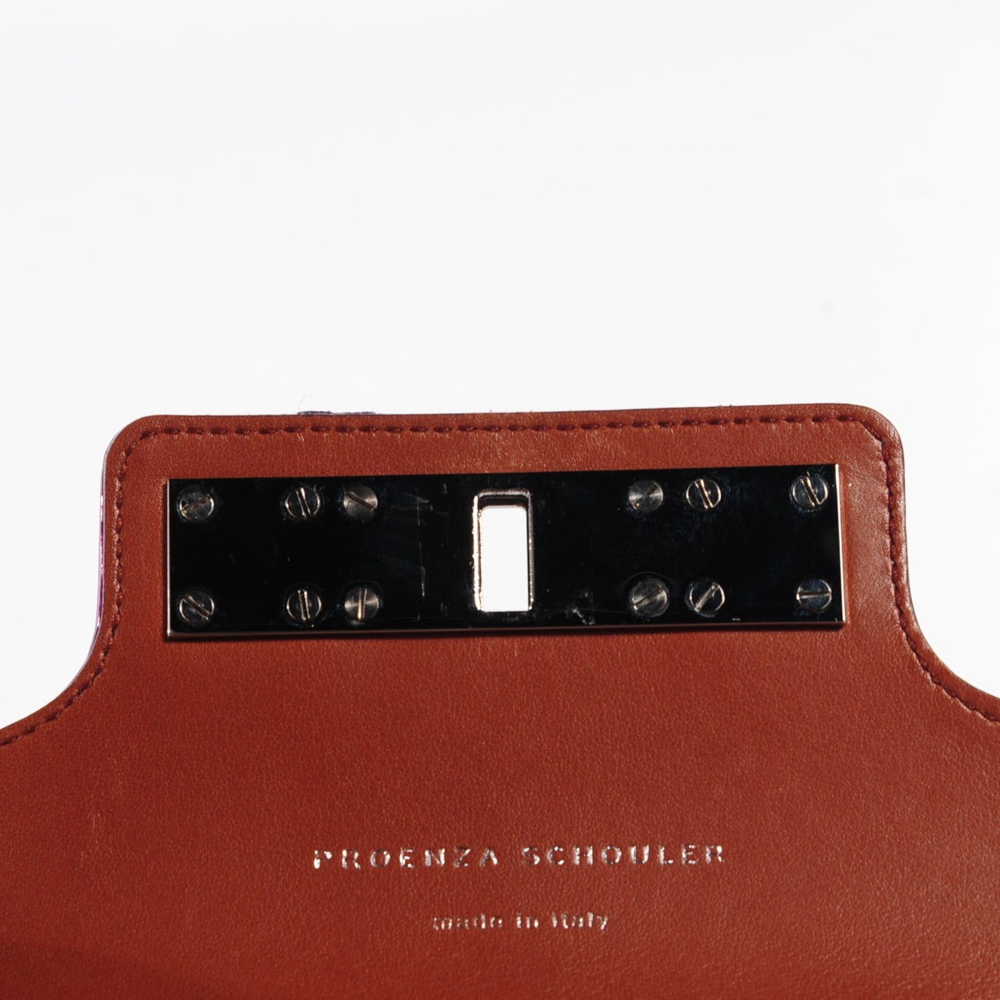 Metallic Patent Calfskin PS11 Continental Wallet