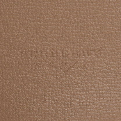 Burberry Calfskin Small Lorne Bucket Crossbody Natural 9 of 12