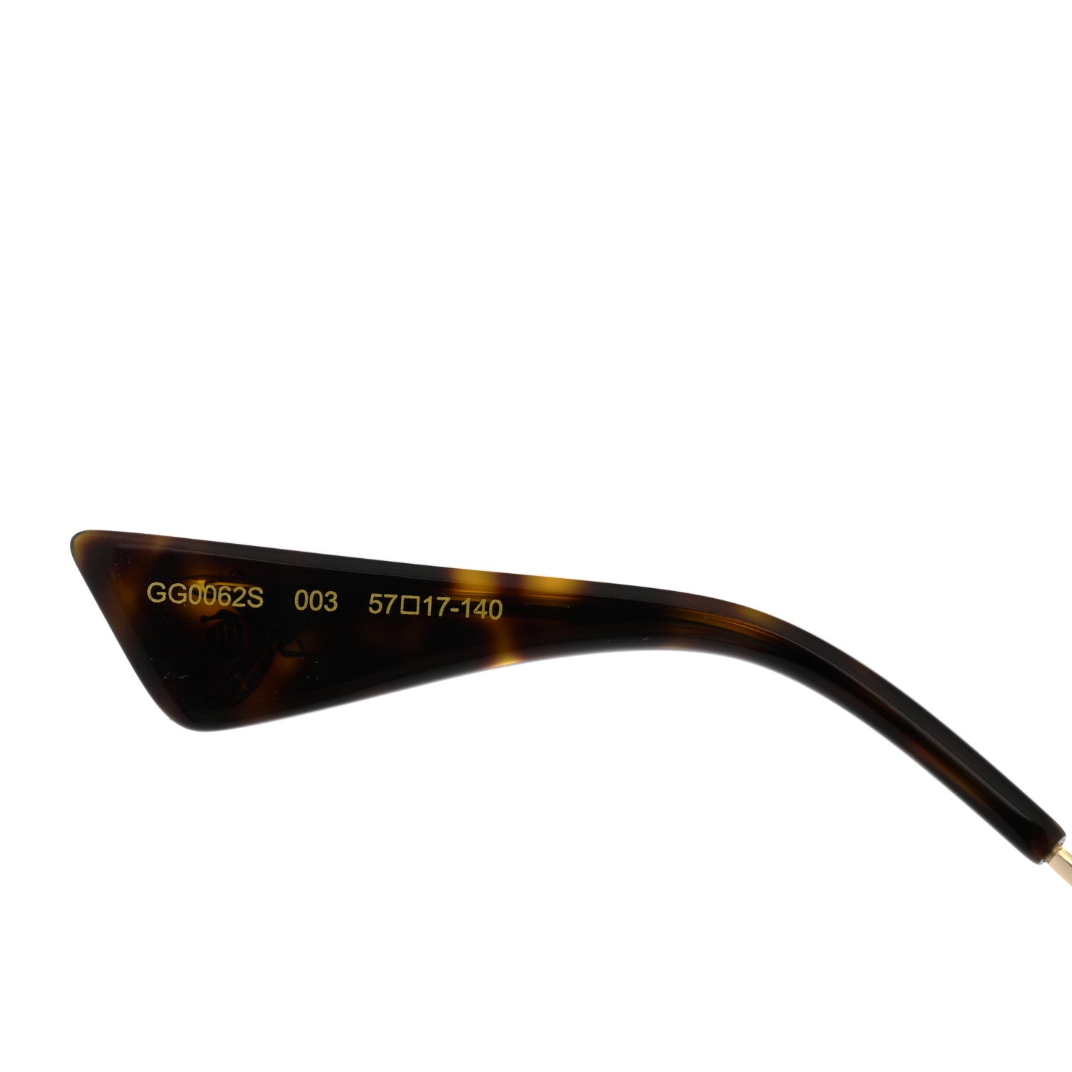 Gucci Web Aviator Sunglasses GG0062S Green Red 7 of 8