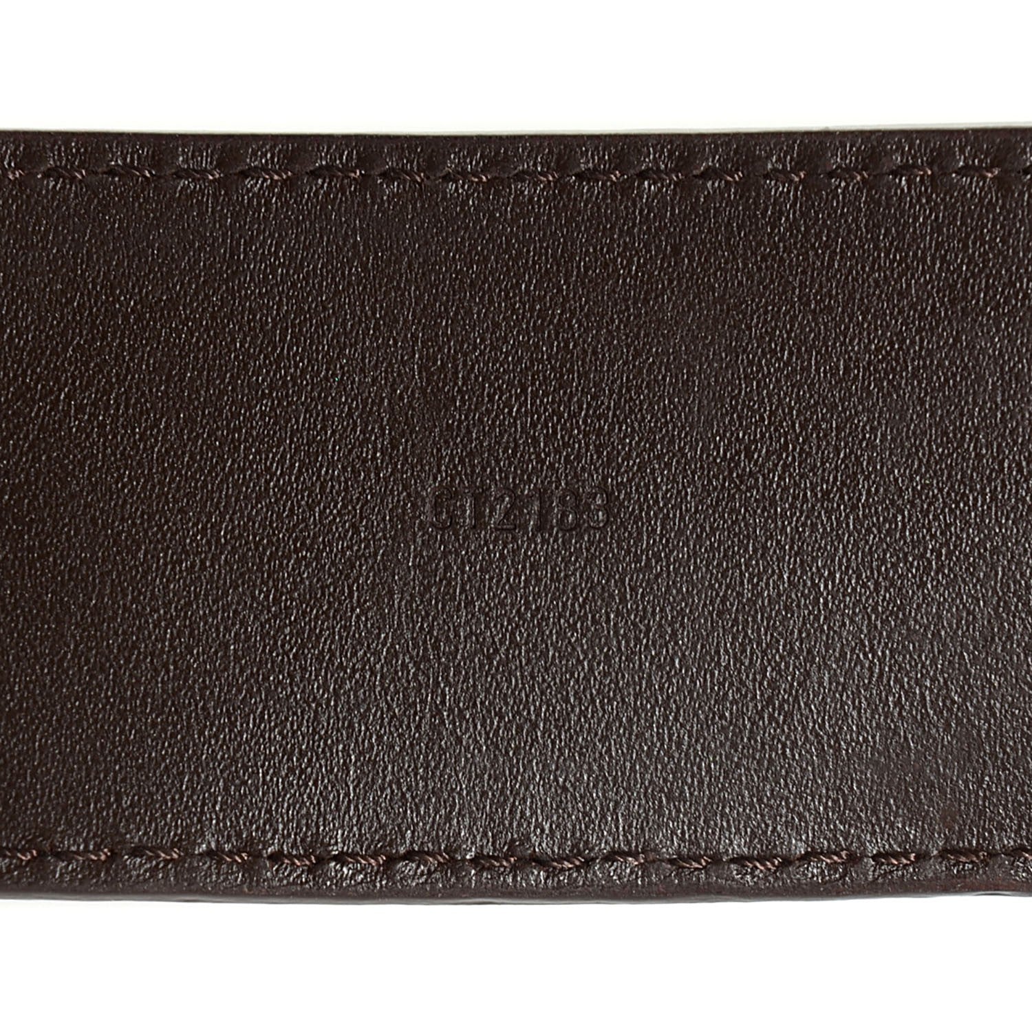 エ*プ様 Louis Vuitton ブラウンベルト 120/48 Louis Vuitton Damier Ebene 40mm LV Initiales Belt 120 48 102637