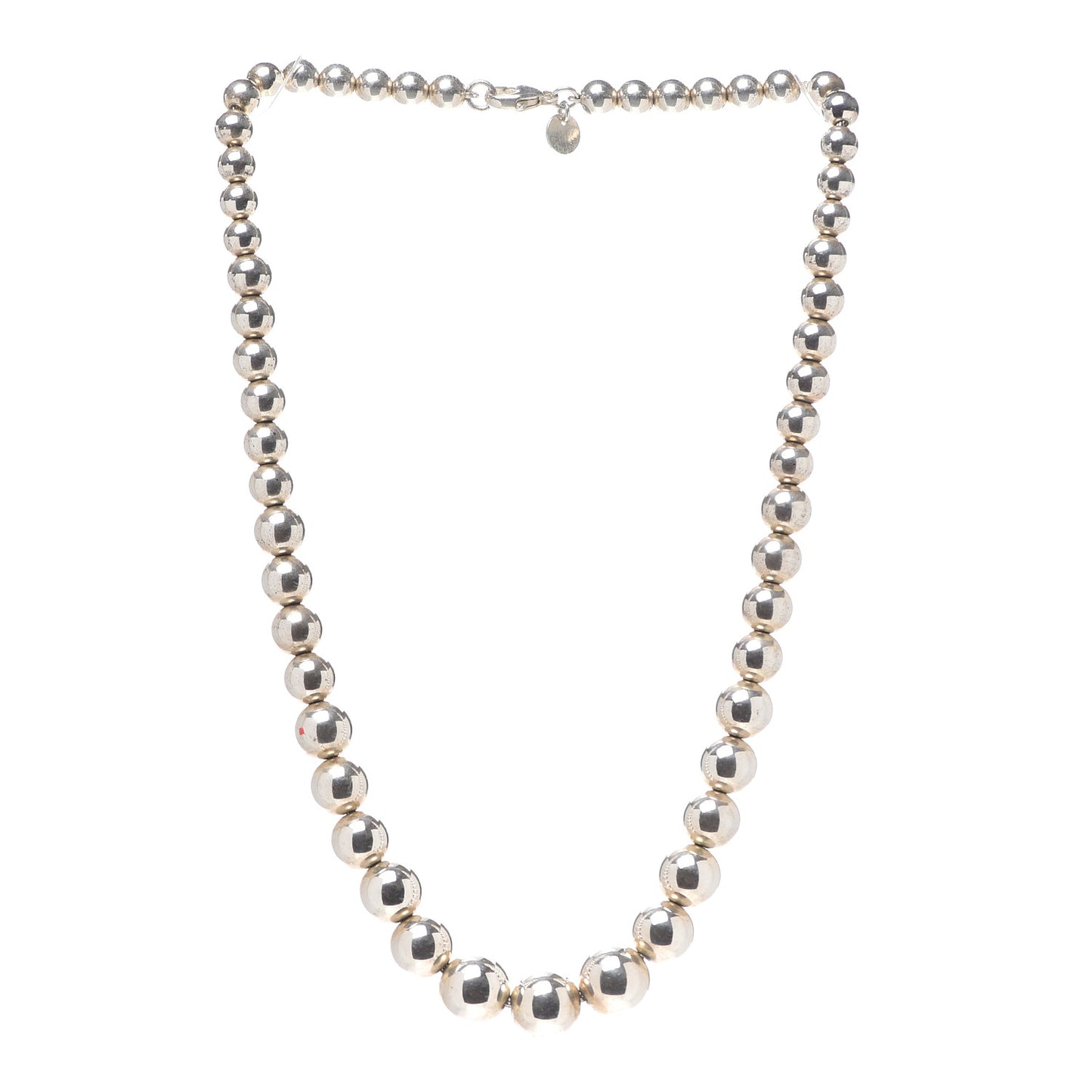 Sterling Silver HardWear Graduated Ball Necklace