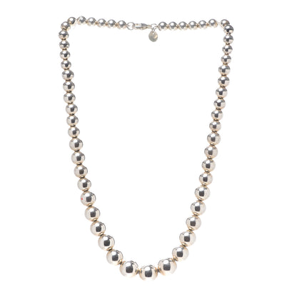 Tiffany Sterling Silver HardWear Graduated Ball Necklace 3 of 6