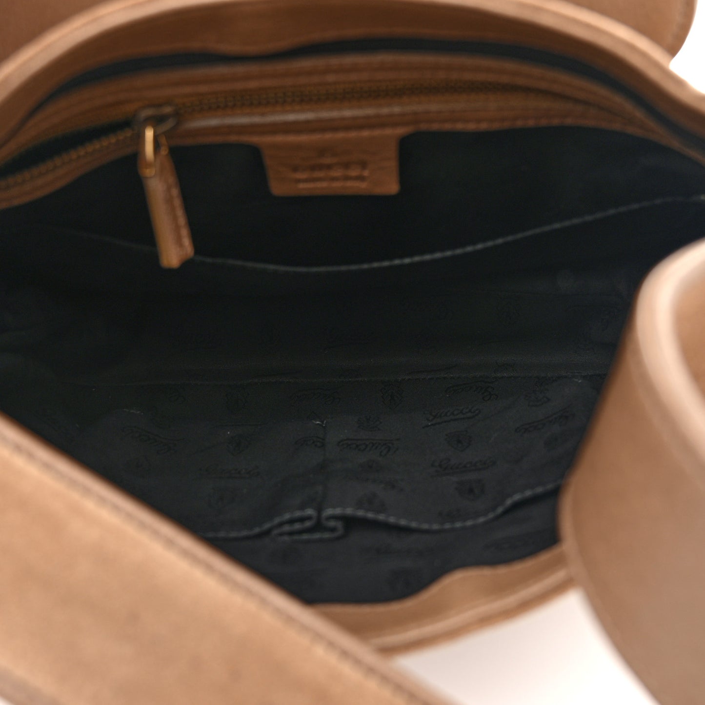 Suede Cudu Medium 1973 Shoulder Bag Marron Glace