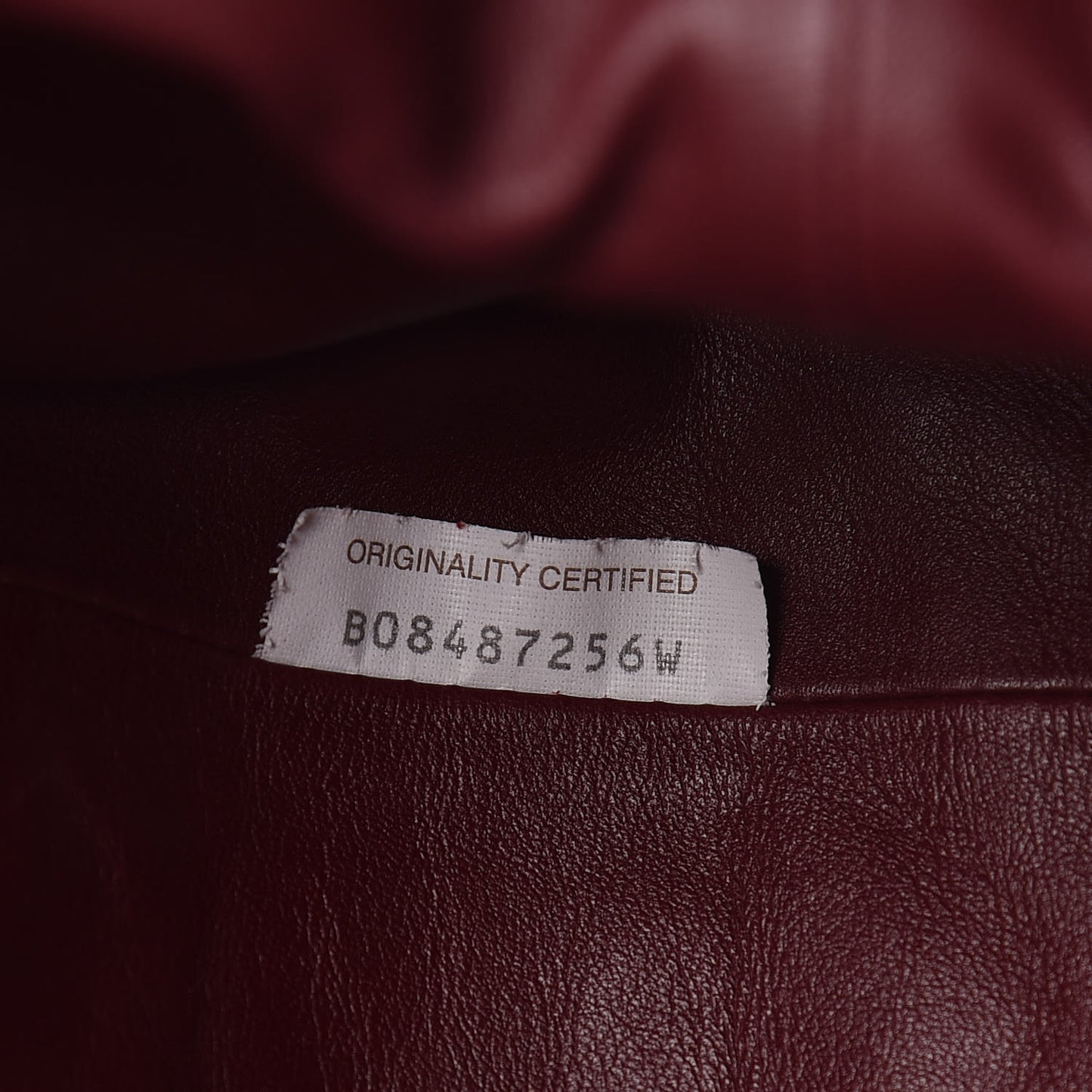 Smooth Butter Calf The Pouch Oversized Clutch Bordeaux