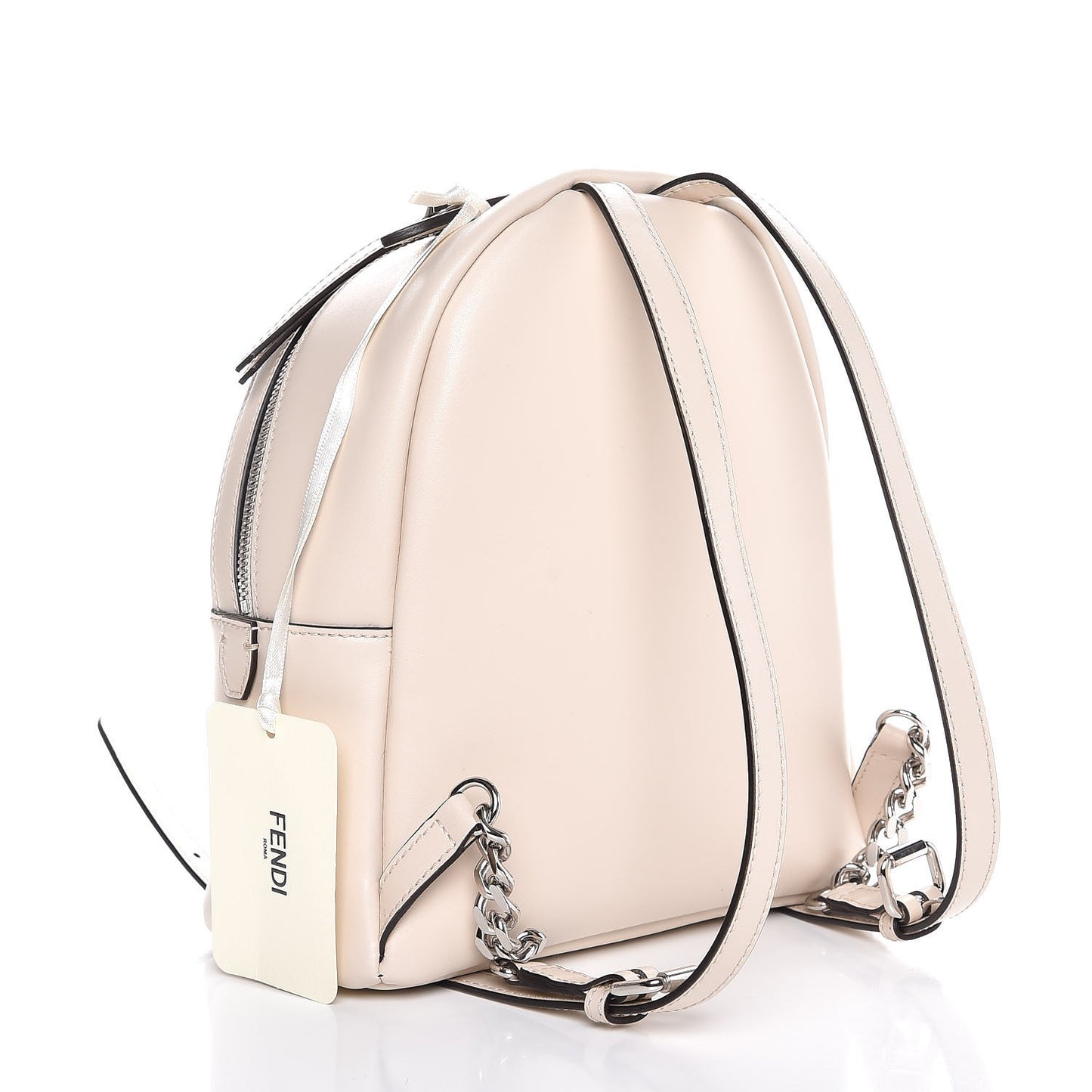 Vitello Liberty Flowers and Bows Studded Mini Backpack Camelia