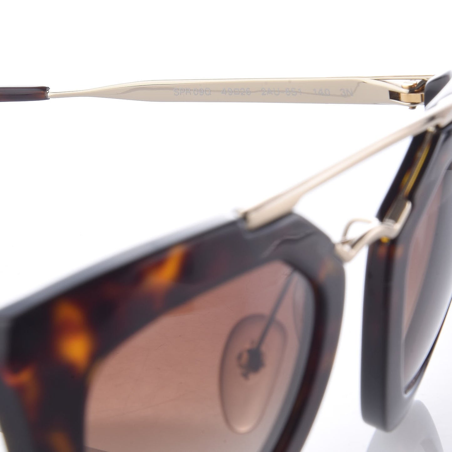 Acetate Cinema Sunglasses SPR 09Q Tortoise
