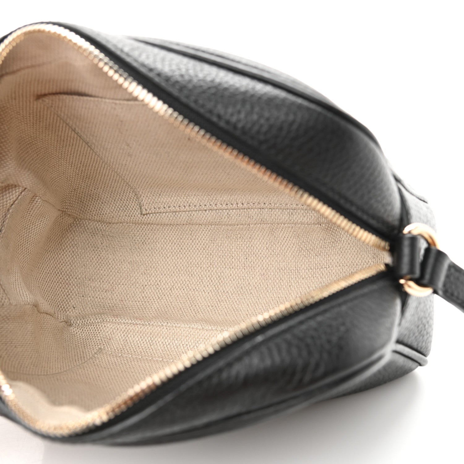 Gucci Pebbled Calfskin Small Soho Disco Bag Black 5 of 12