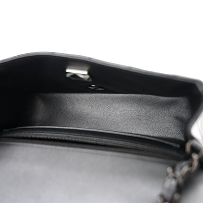 Chanel Lambskin Quilted Mini Rectangular Flap So Black 5 of 11