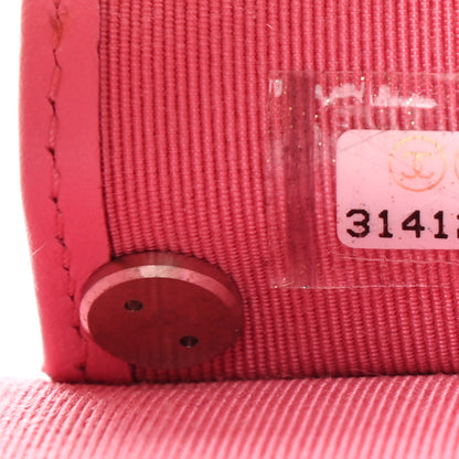 Chanel Caviar Quilted Classic 4 Key Holder Wallet Pink 8 of 12