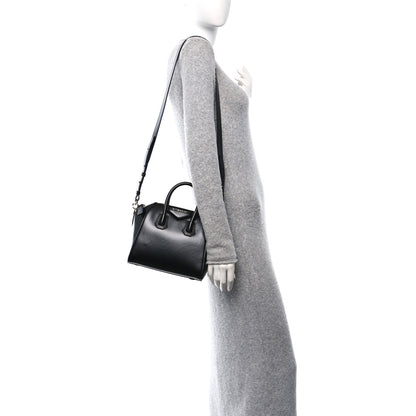 Givenchy Shiny Lord Calfskin Mini Antigona Black 2 of 10