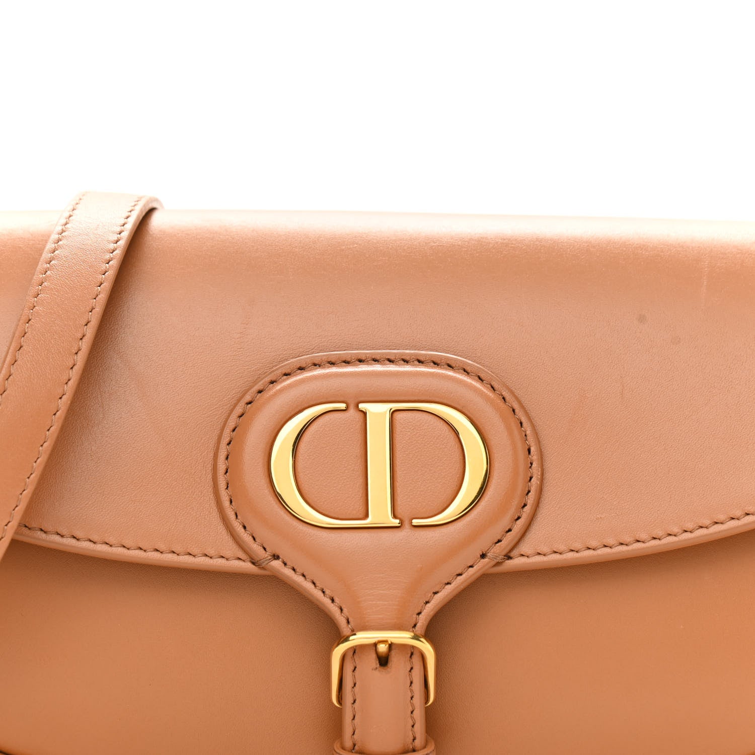 Christian Dior Box Calfskin East West Bobby Bag Cognac 6 of 8