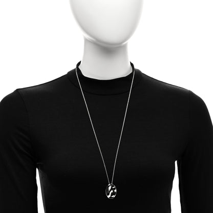 Tiffany Sterling Silver Zodiac Gemini Pendant Necklace 2 of 5