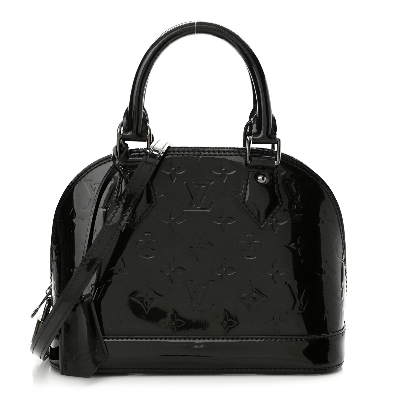 Louis Vuitton Vernis Alma BB Noir Magnetique 1 of 11