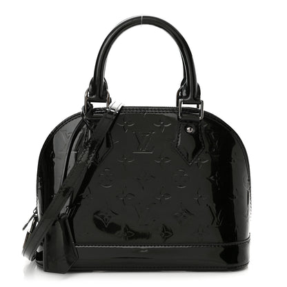 Louis Vuitton Vernis Alma BB Noir Magnetique 1 of 11