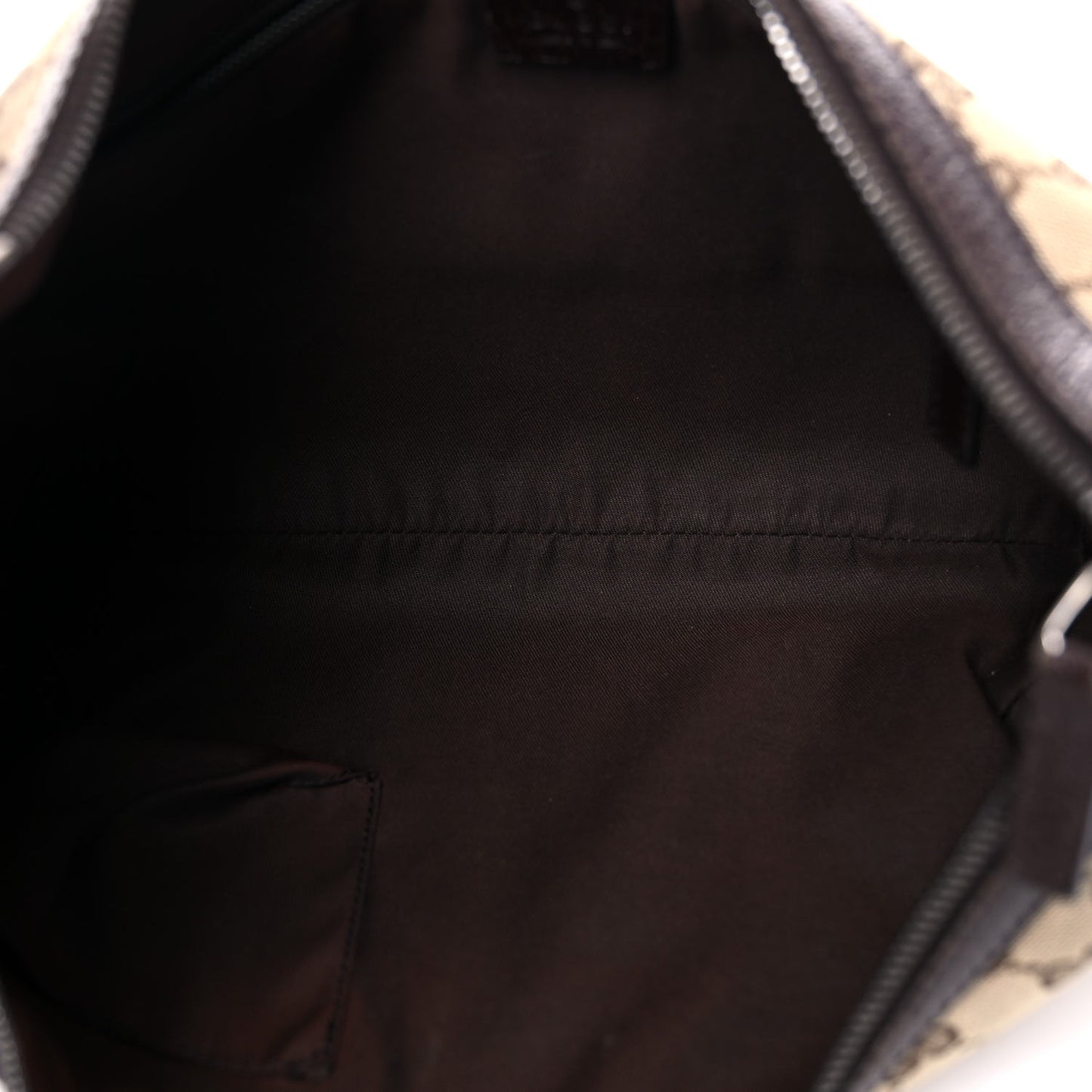 Monogram Medium Half Moon Hobo Dark Brown