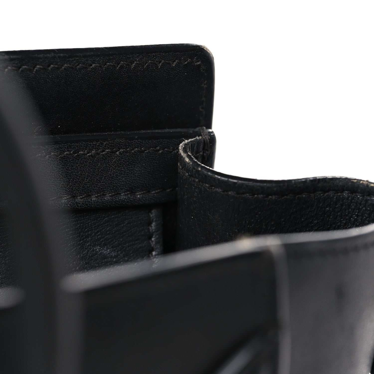 Celine Smooth Calfskin Nano Luggage Black 9 of 13