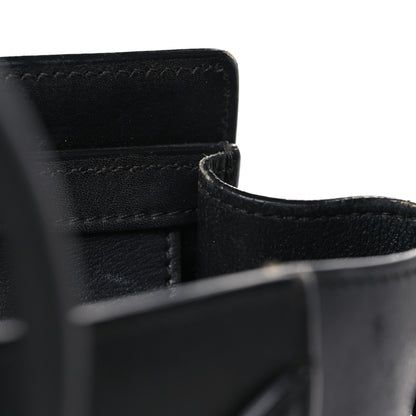 Celine Smooth Calfskin Nano Luggage Black 9 of 13
